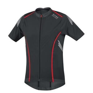 Gore Bike Wear Men's Xenon Short Sleeve Jersey Black/Red Size XXL